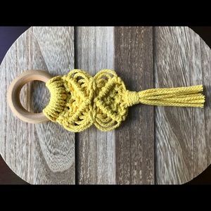 Boho Baby Macrame Baby Teethers